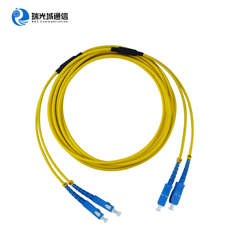 4.0mm单模双芯铠装跳线