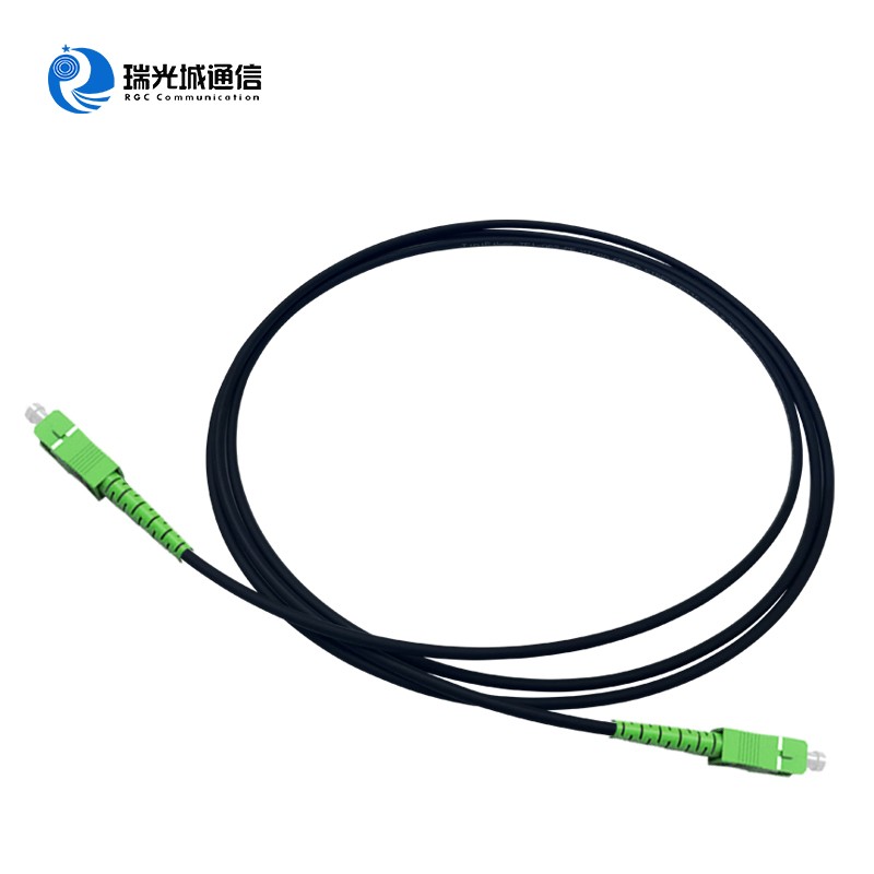 SC/APC单模单芯铠装跳线TPU